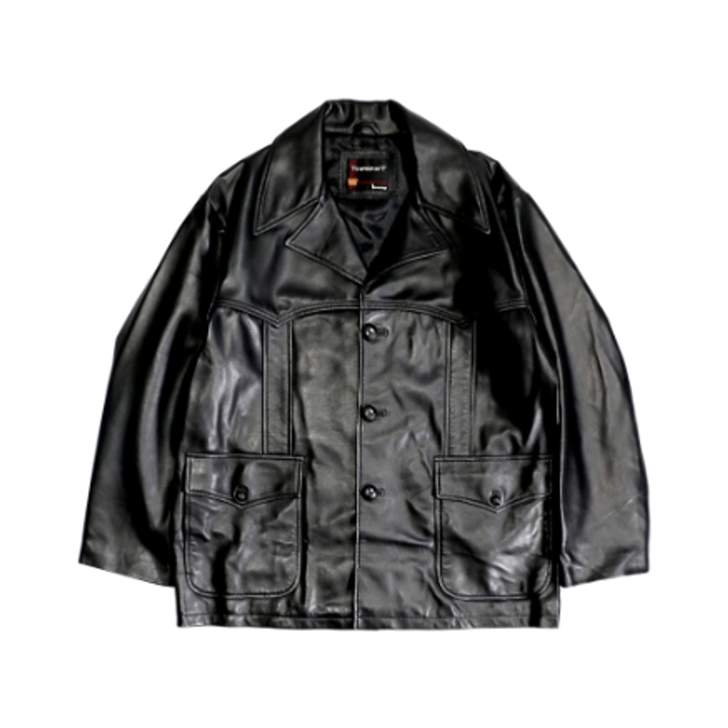 TOWNCRAFT leather ranch coat