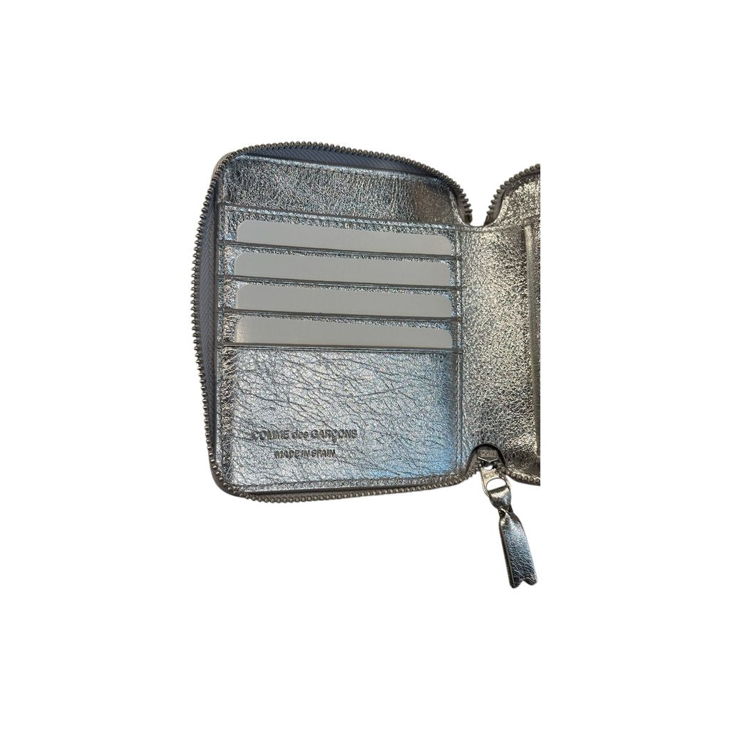 Wallet COMME des GARCONS Embossed Logotype2 Silver