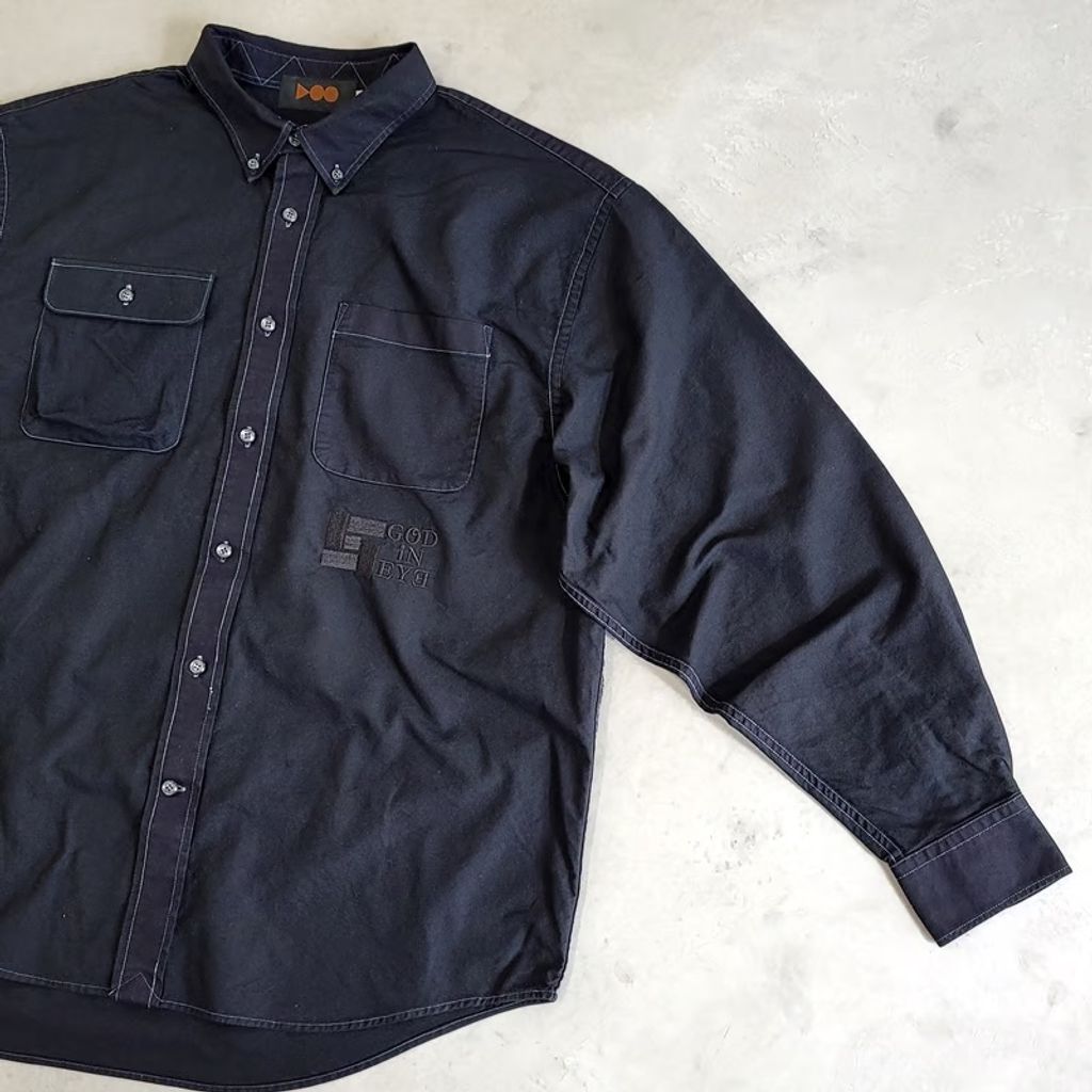 VOO NEO INDIGO SHIRTS (BLACK)