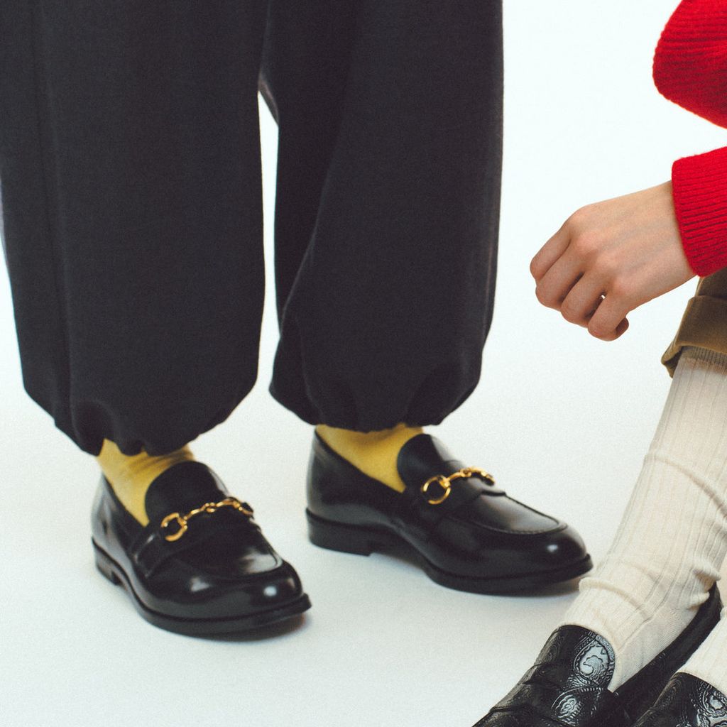 KENFORD MENS BIT LOAFERS / BLACK