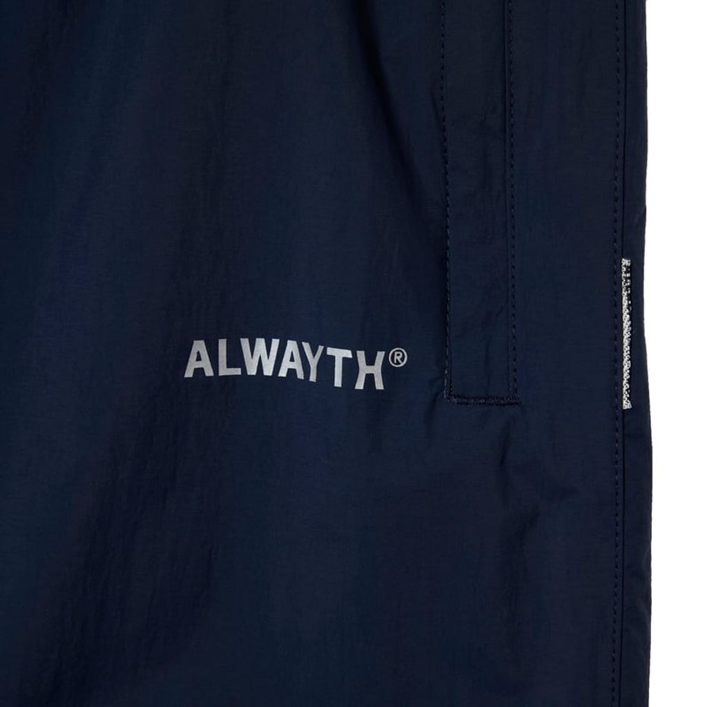 ALWAYTH / TRAINING JACKET & PANTS SET / REFLECT PRINTED / NAVY