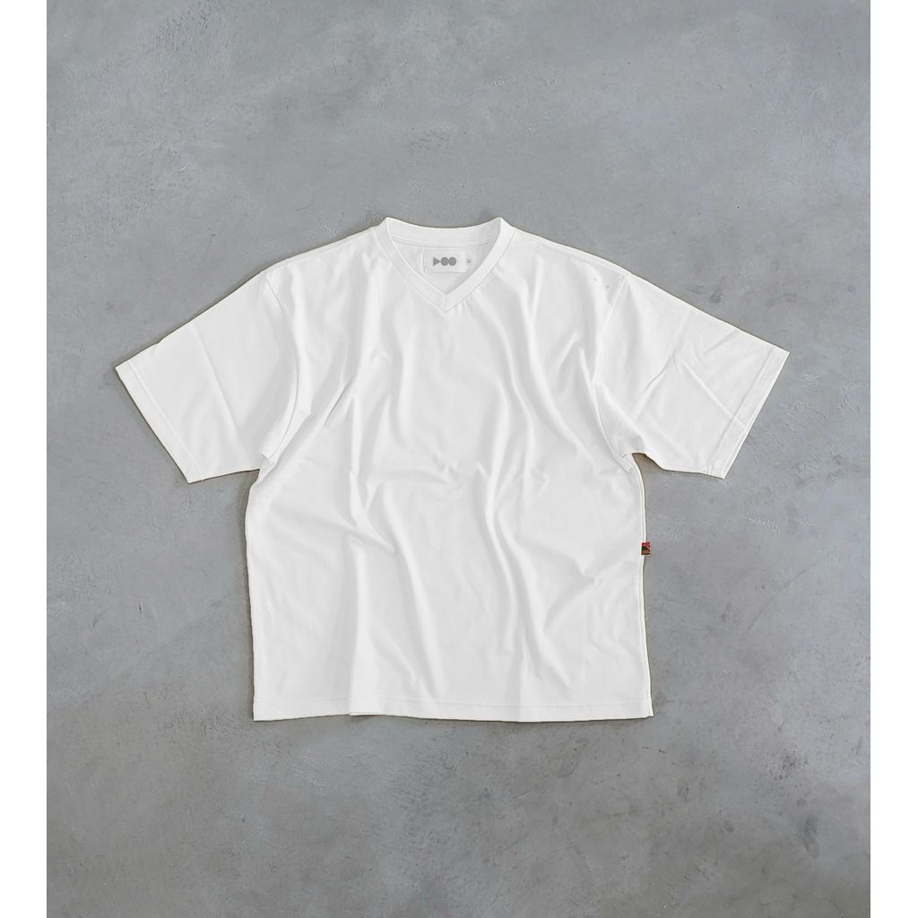 VOO VOONECK TEE WHITE