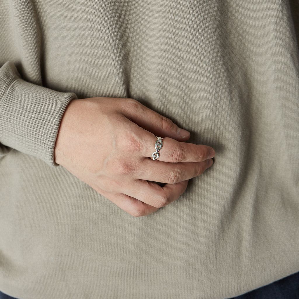 XOLO JEWELRY Anchor Chain Ring