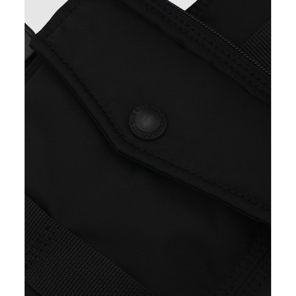 COMME des GARCONS HOMME NYLON TWILL WEIST-LIG BAG(BLACK)