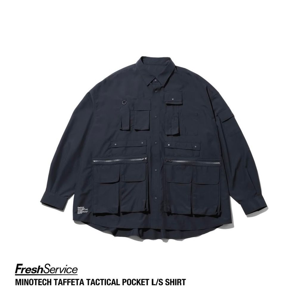 FreshService "MINOTECH TAFFETA TACTICAL POCKET L/S SHIRT"