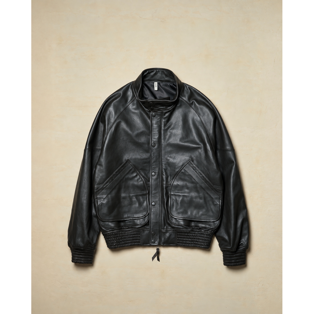 CCU HUNTING BLOUSON(COW LEATHER)