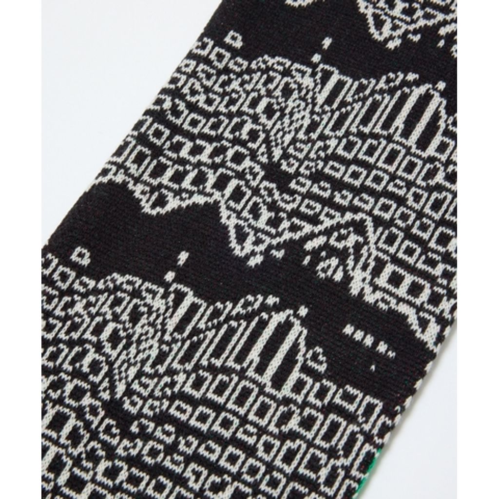 【予約商品】BAL BAL-A-696 JACQUARD KNIT SOCCER SCARF