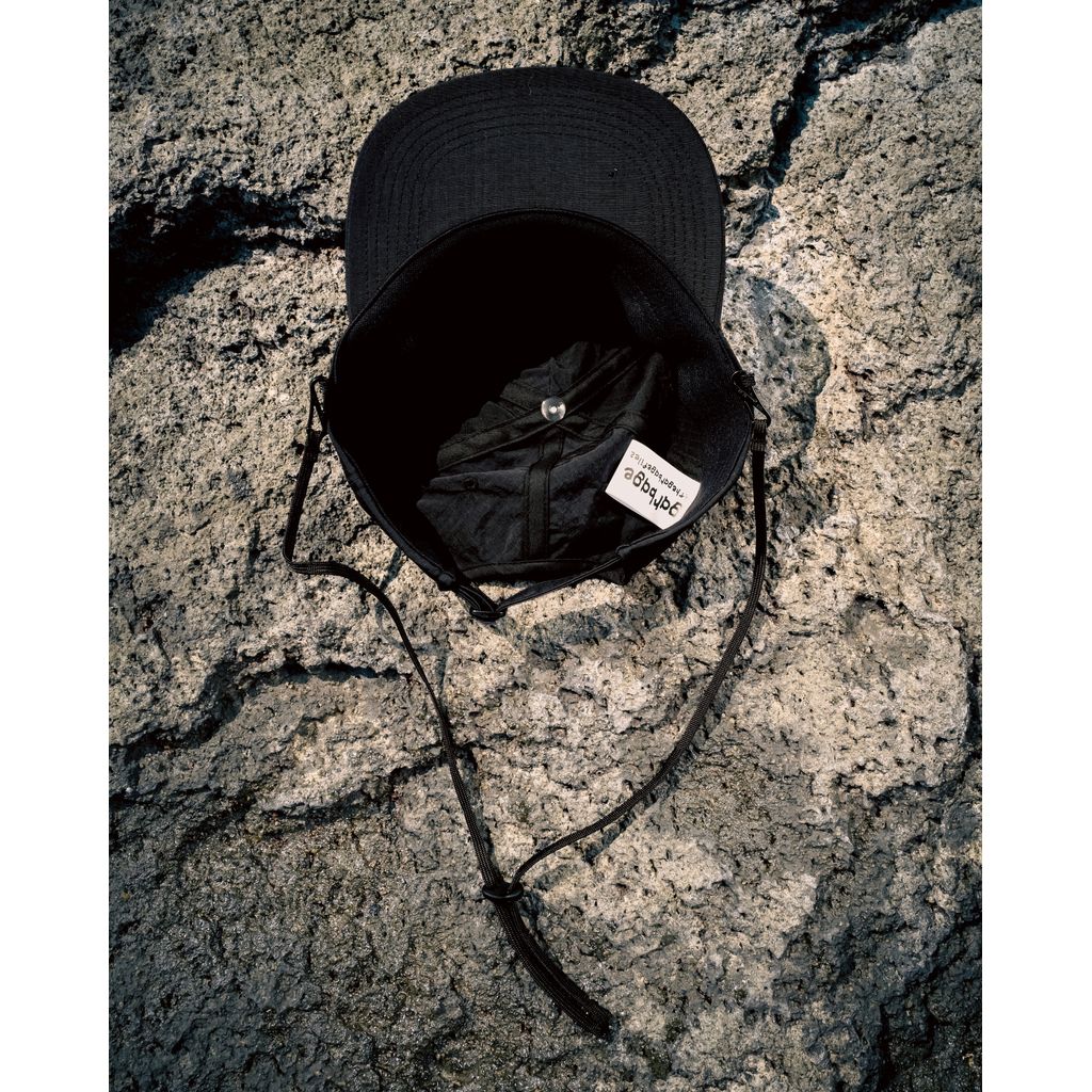 GARBAGE SOFT BRIM 6 PANEL CAP w/ CHIN STRAP (OFFLINE)