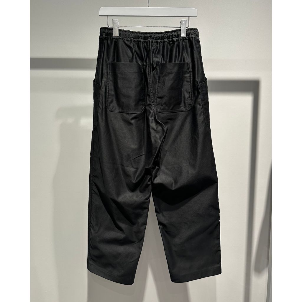 COMME des GARCONS HOMME COTTON SATAIN BAKER PANTS