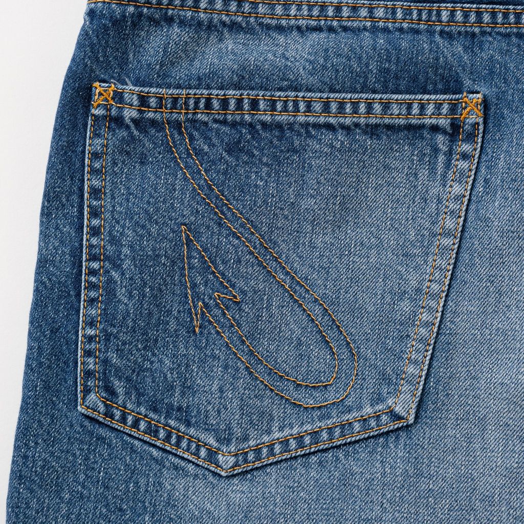 RATS VINTAGE WASH DENIM PANTS