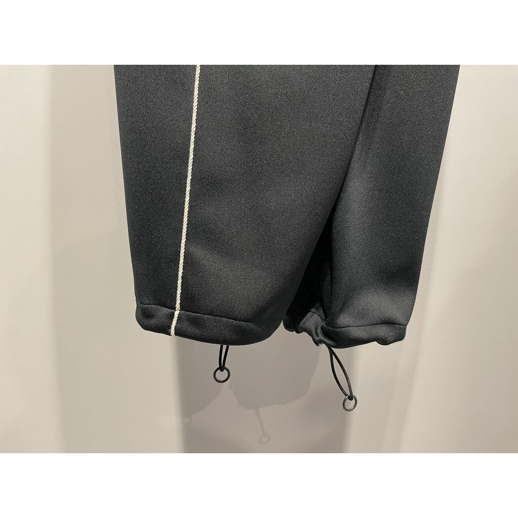 Ground Y POLYESTER SMOOTH PIPING WIDE PANTS