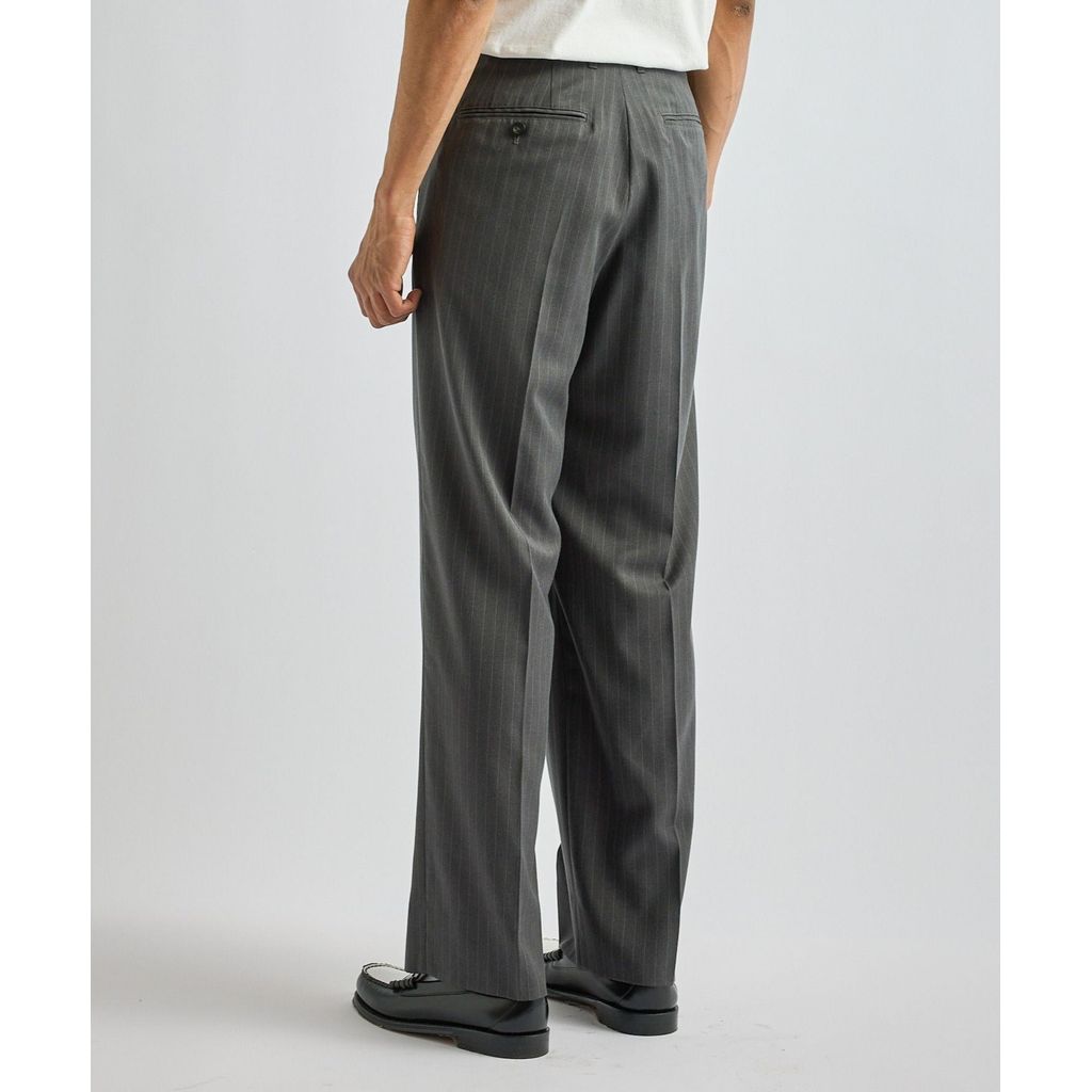 SATURDAYS NEW YORK CITY George Herringbone Stripe Two Tuck Pant
