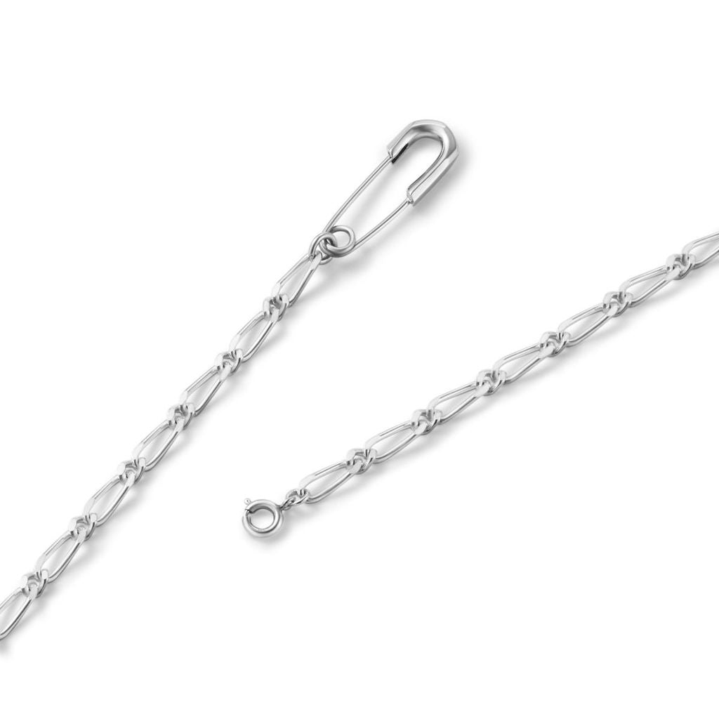 GARNI Safety Pin Necklace