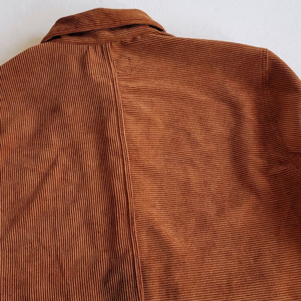 VOO TRICK CORDUROY TAIL JACKET- RENGA