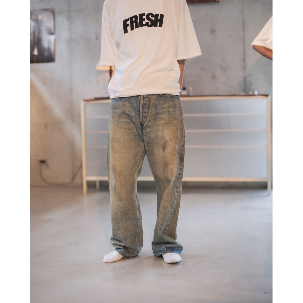 refomed RIGHT HANDED DENIM PANTS "USED"