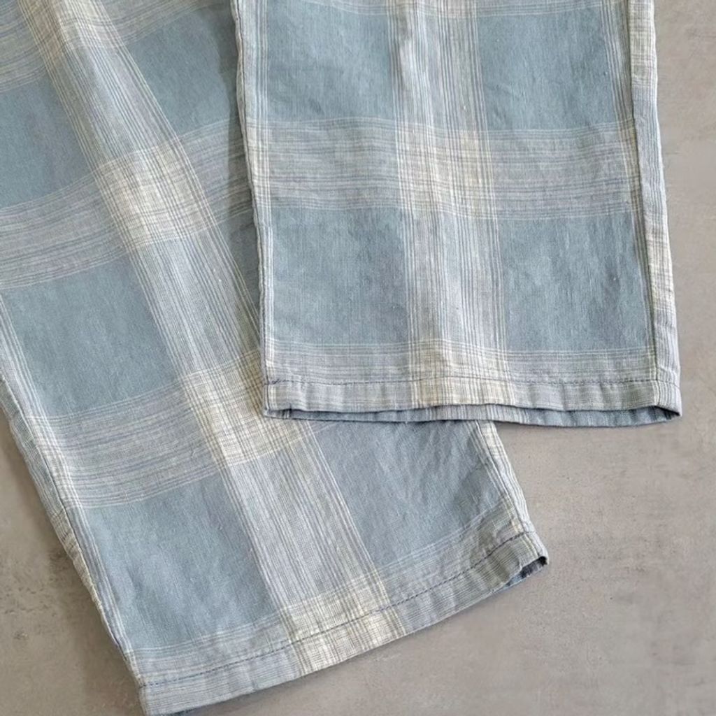 VOO BIG CHECK EZ SLACKS(SAX)