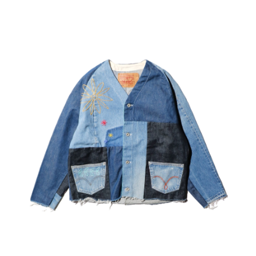 【予約商品】THRIFTY LOOK embroidery levis engiheerd jacket
