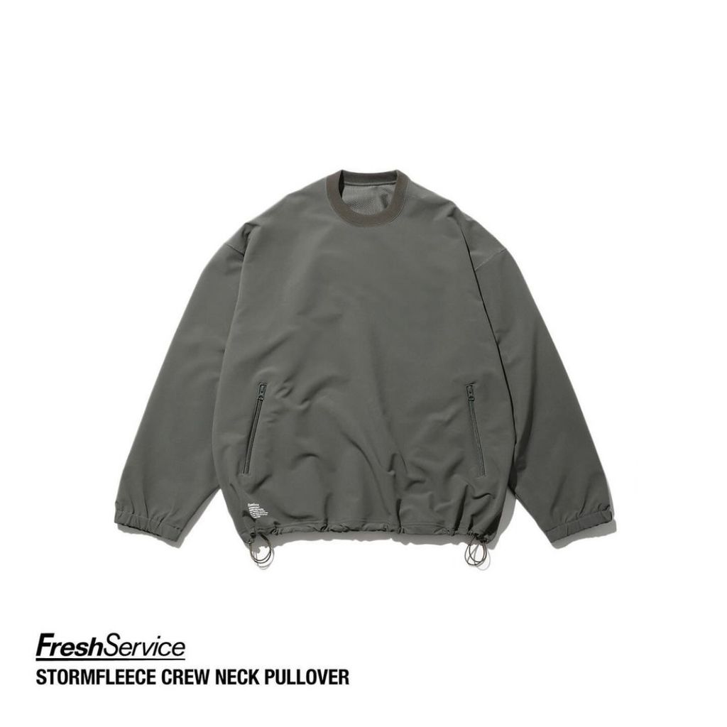 FreshService "STORMFLEECE CREW NECK PULLOVER"
