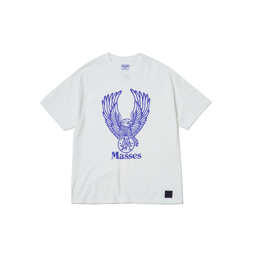MASSES X M&M T-SHIRT FLYING EAGLE M – MAROON WEBSTORE