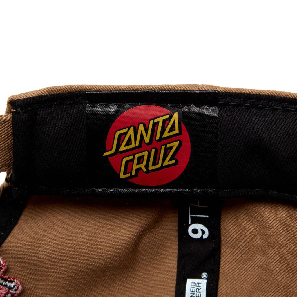 NEW ERA 9THIRTY SANTA CRUZ サークルロゴ カーキ