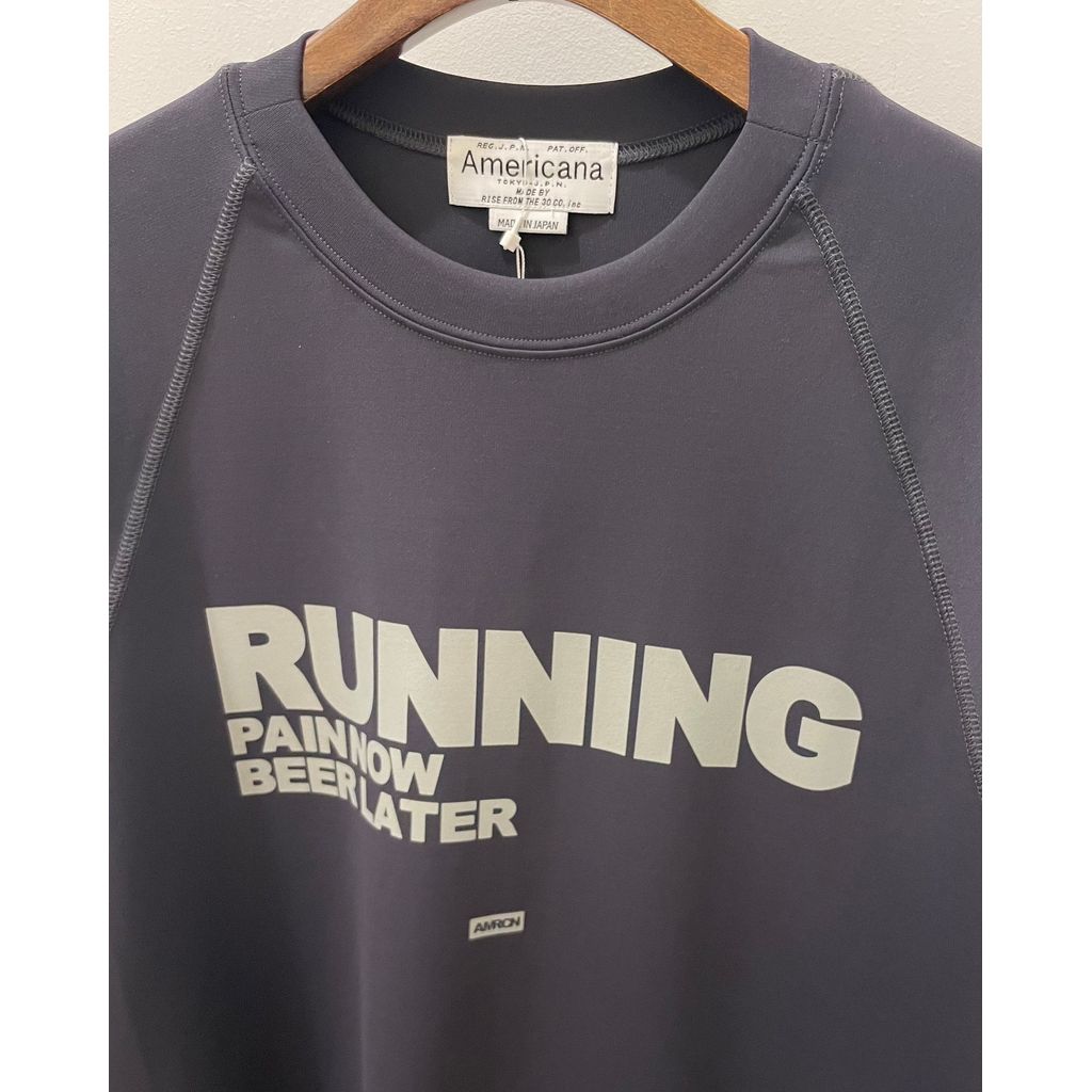 Americana 接触冷感天竺 シームポケットT