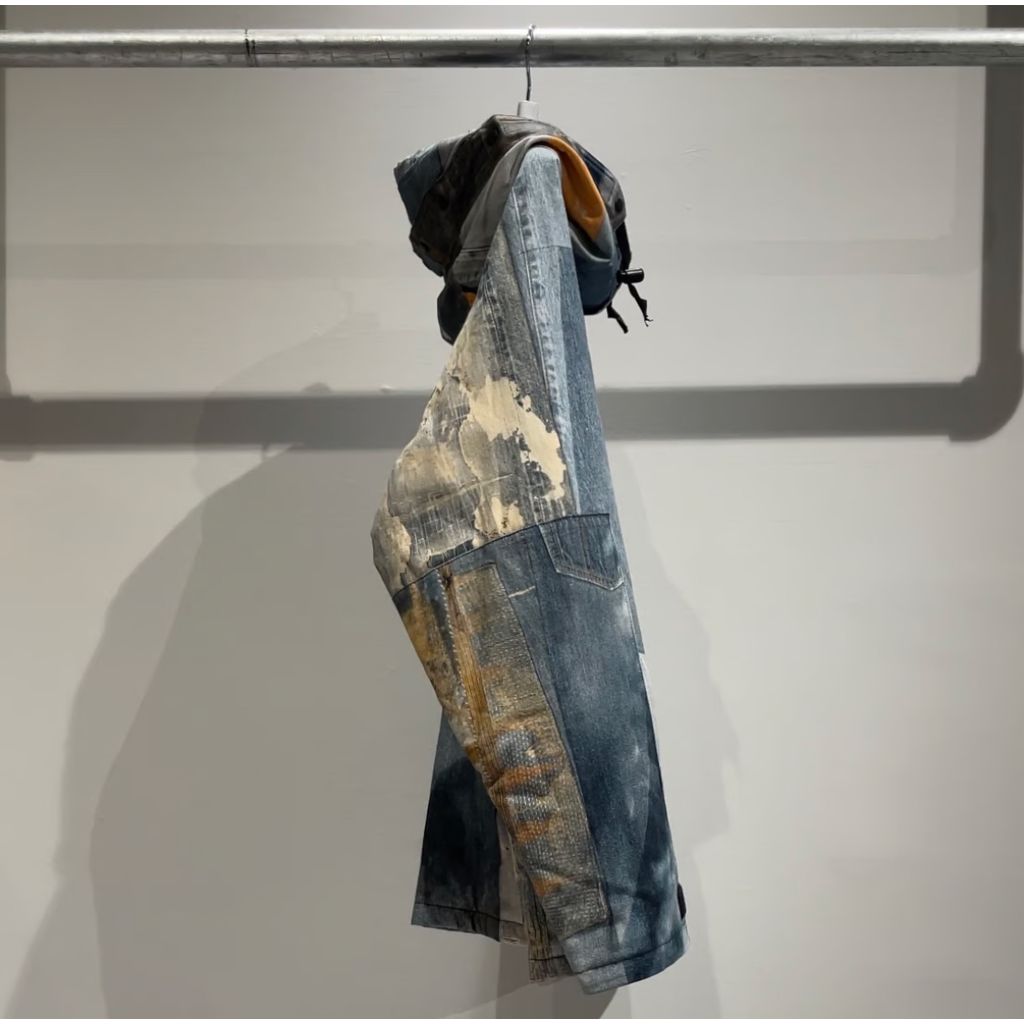 ANACHRONORM AN266 ECWCS TYPE PARKA JACKET INDIGO パターン⑤