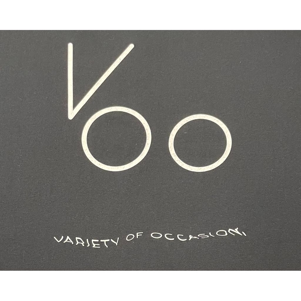 VOO × LINEAGE CORE SP ACHIVE LOGO TEE(BLACK)