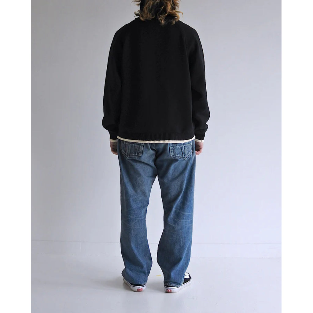 ANACHRONORM INITIAL DRIVERS KNIT BLACK