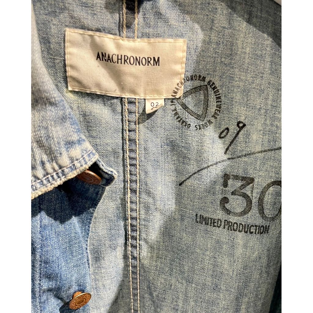 ANACHRONORM × LINEAGE CORE SP LIGHToz BM DENIM COVERALL ver 1