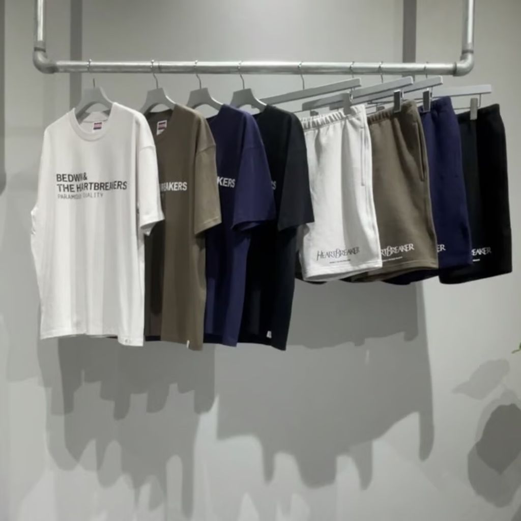 BEDWIN & THE HEARTBREAKERS LINEAGE Ex. SWEAT SHORTS (OLIVE)