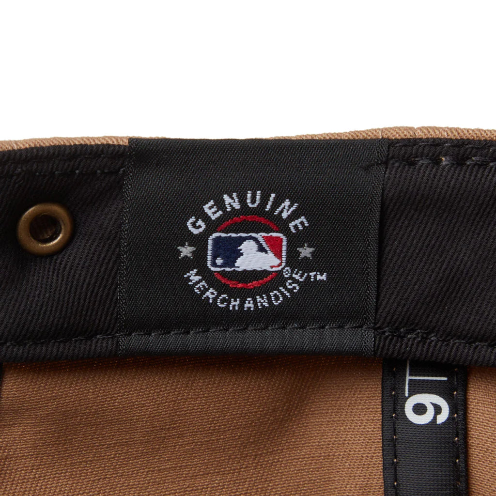 NEW ERA 9TWENTY MLB Buckle サンディエゴ・パドレス ミニロゴ カーキ