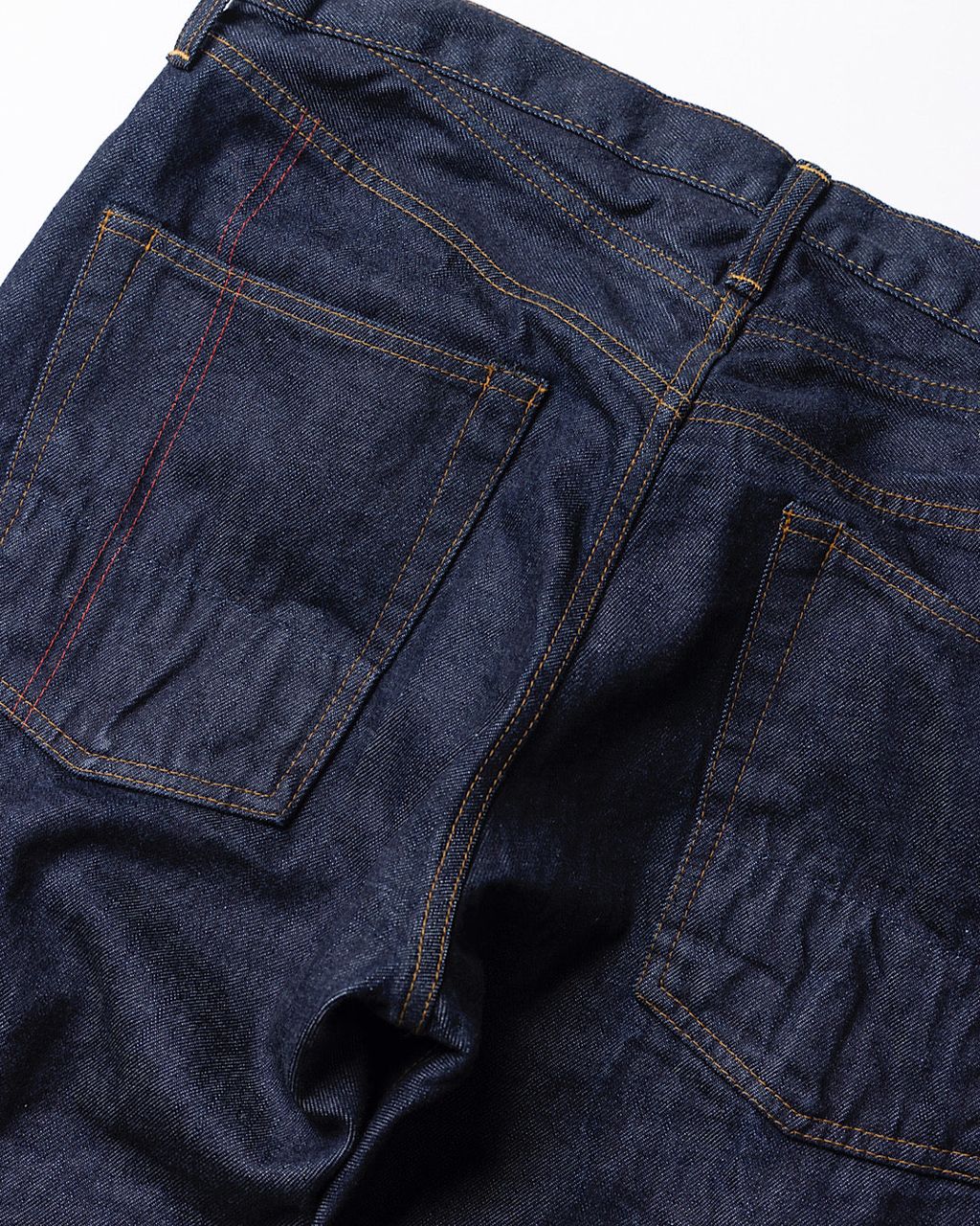 ANACHRONORM W-YOKE SLIM 5P PANTS INDIGO(ONE WASH)