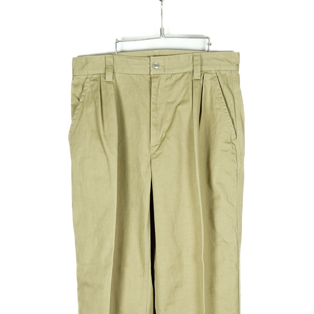 ANDFAMILYS Old American 2Pleats Trousers