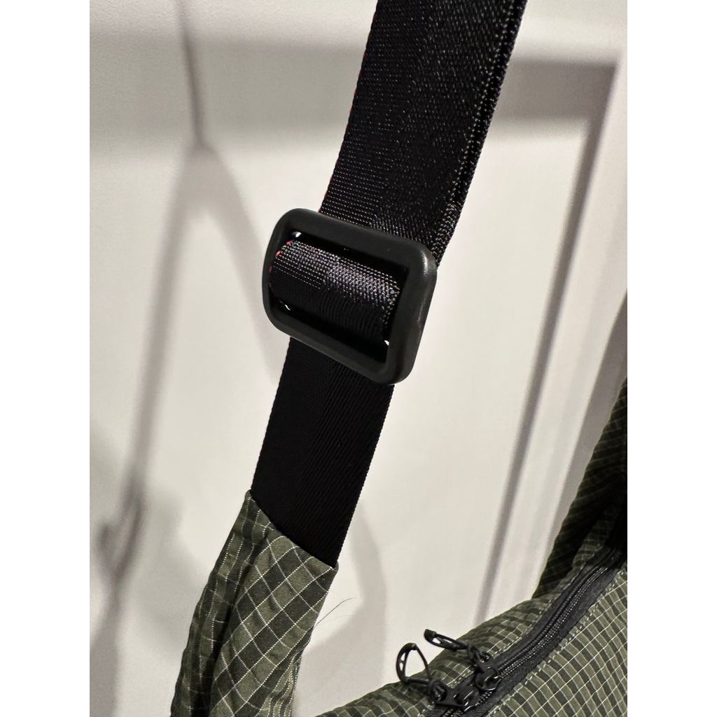 COMME des GARCONS HOMME POLYESTER CHECK PATTERN BAG(KAHKI)