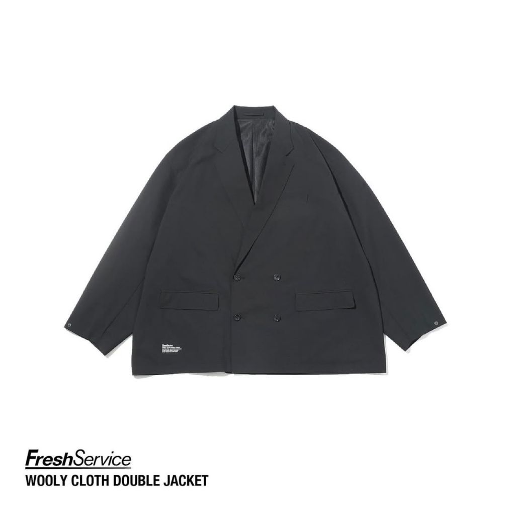 FreshSevice "WOOLY CLOTH DOUBLE JACKET"