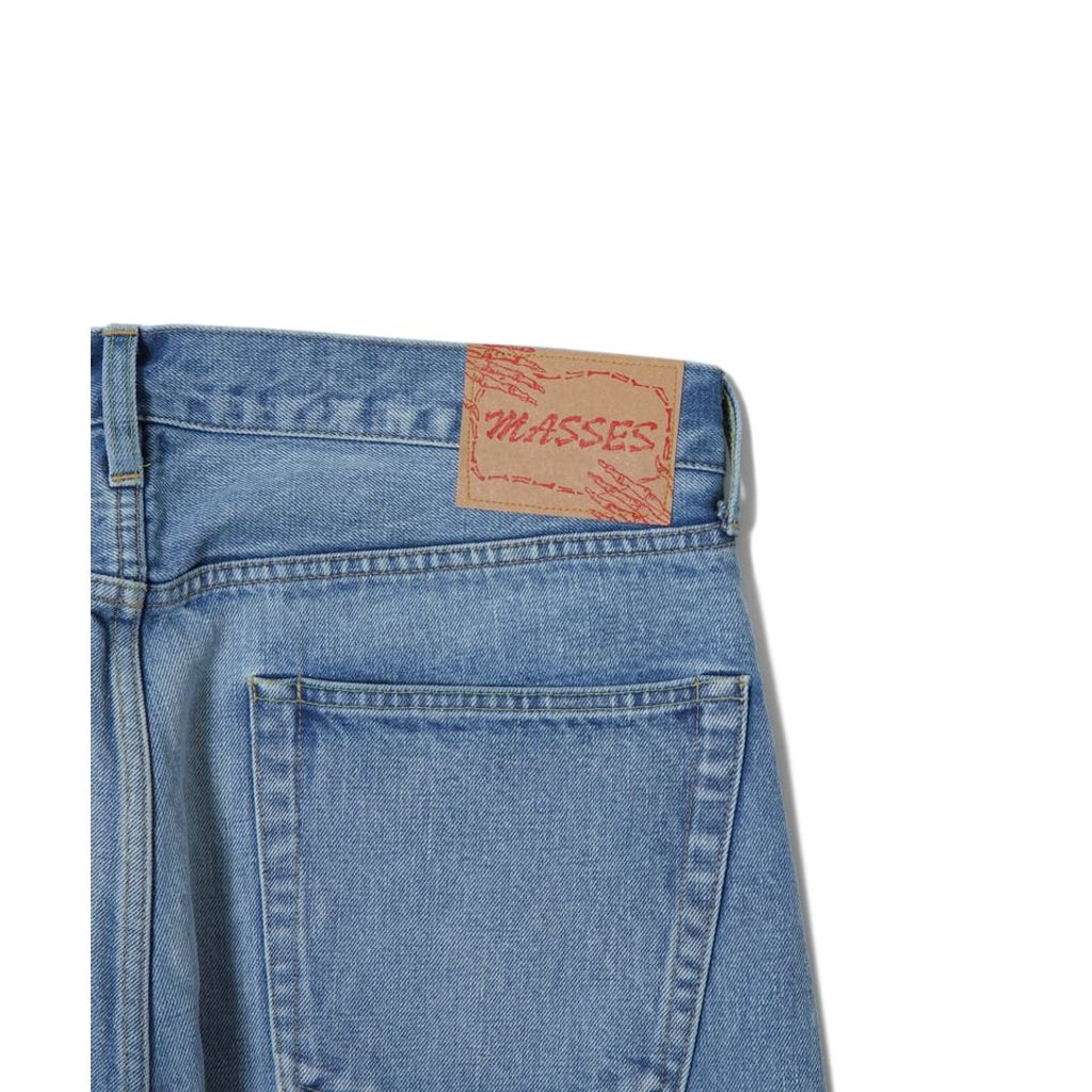 MASSES DENIM 5P PANTS ICEWASH
