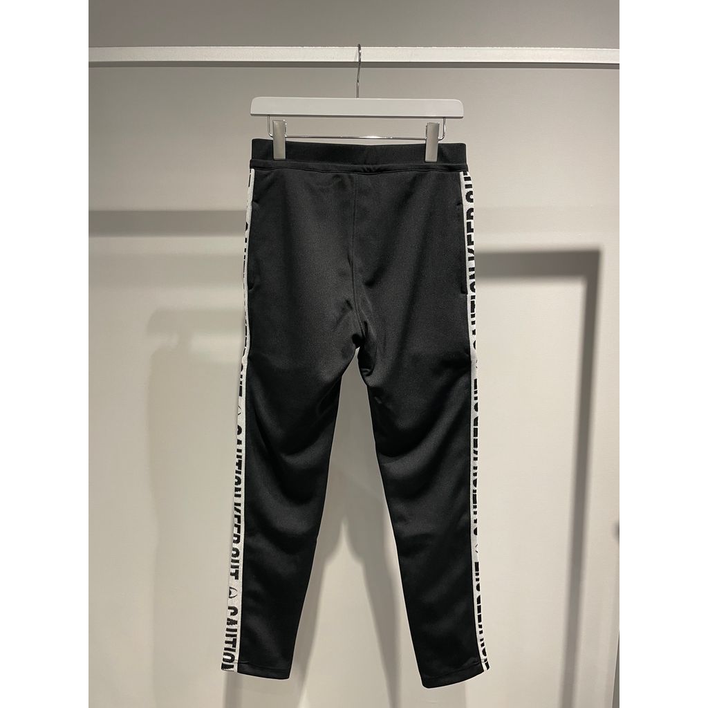 訳あり beauty:beast “CAUTION KEEP OUT” TRACK NARROW PANTS