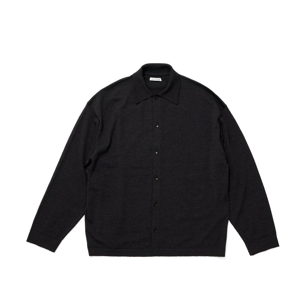 2025AW VAINL ARCHIVE WILL-SH サイズL ニットシャツ VAINL ARCHIVE Will-SH – MAROON WEBSTORE