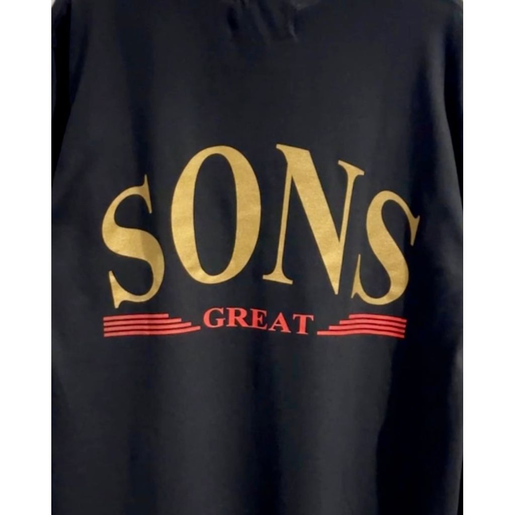 SON OF THE CHEESE "SONS" L/S TEE (LINEAGE LIMITED)
