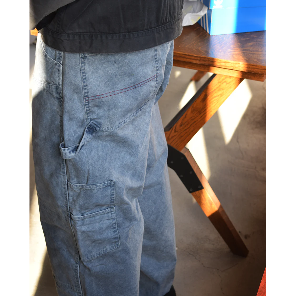 ANACHRONORM AN419 PIGMENT DYED DUCK PAINTER PANTS