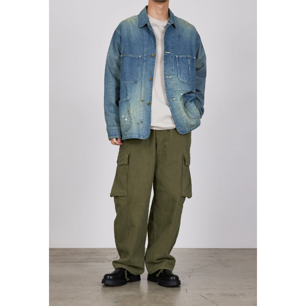 MARKA ORGANIC COTTON HERRINGBONE M-43 PANTS