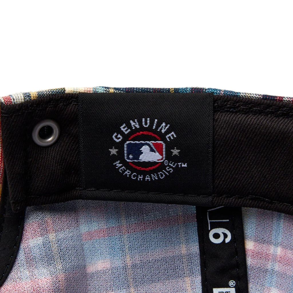 NEW ERA 9TWENTY MLB Patchwork ニューヨーク・ヤンキース マドラスチェック