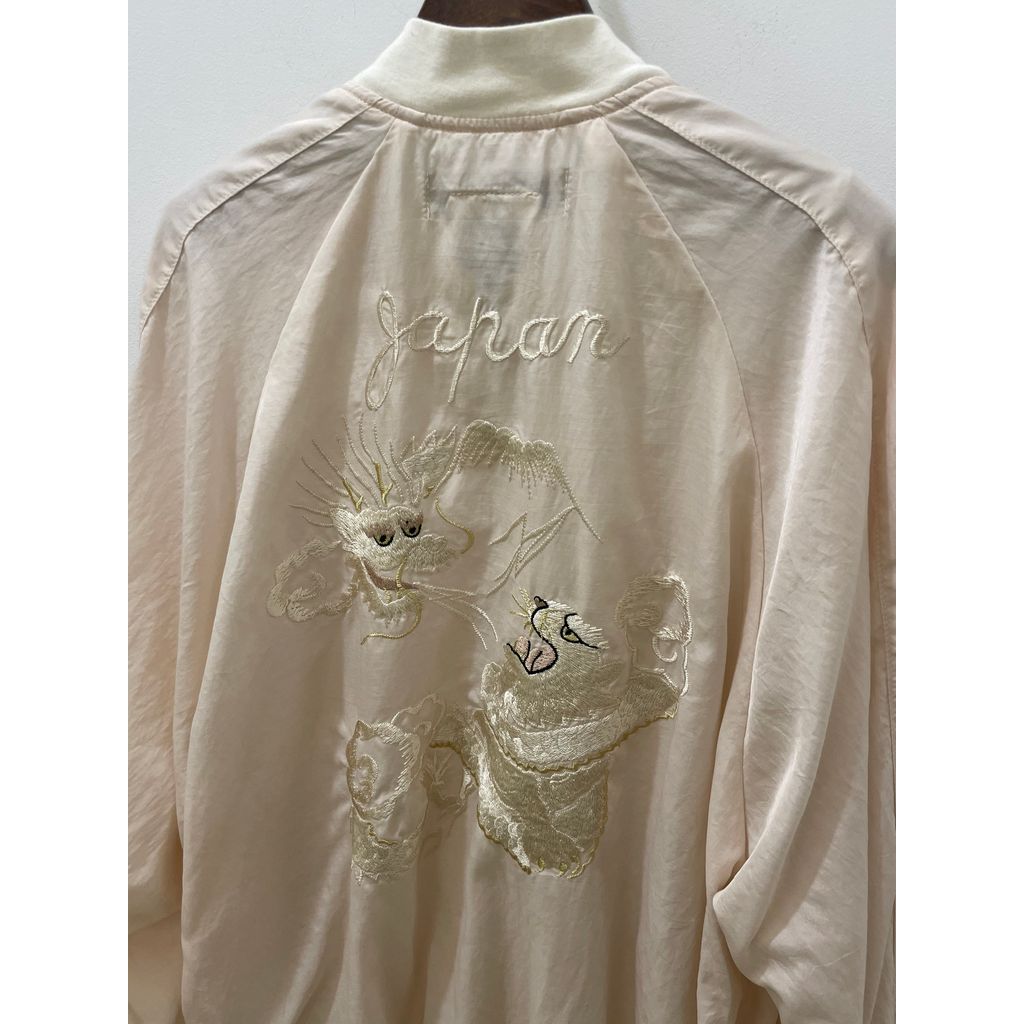 REMI RELIEF キュプラ綿ツイルブルゾン(刺繍)