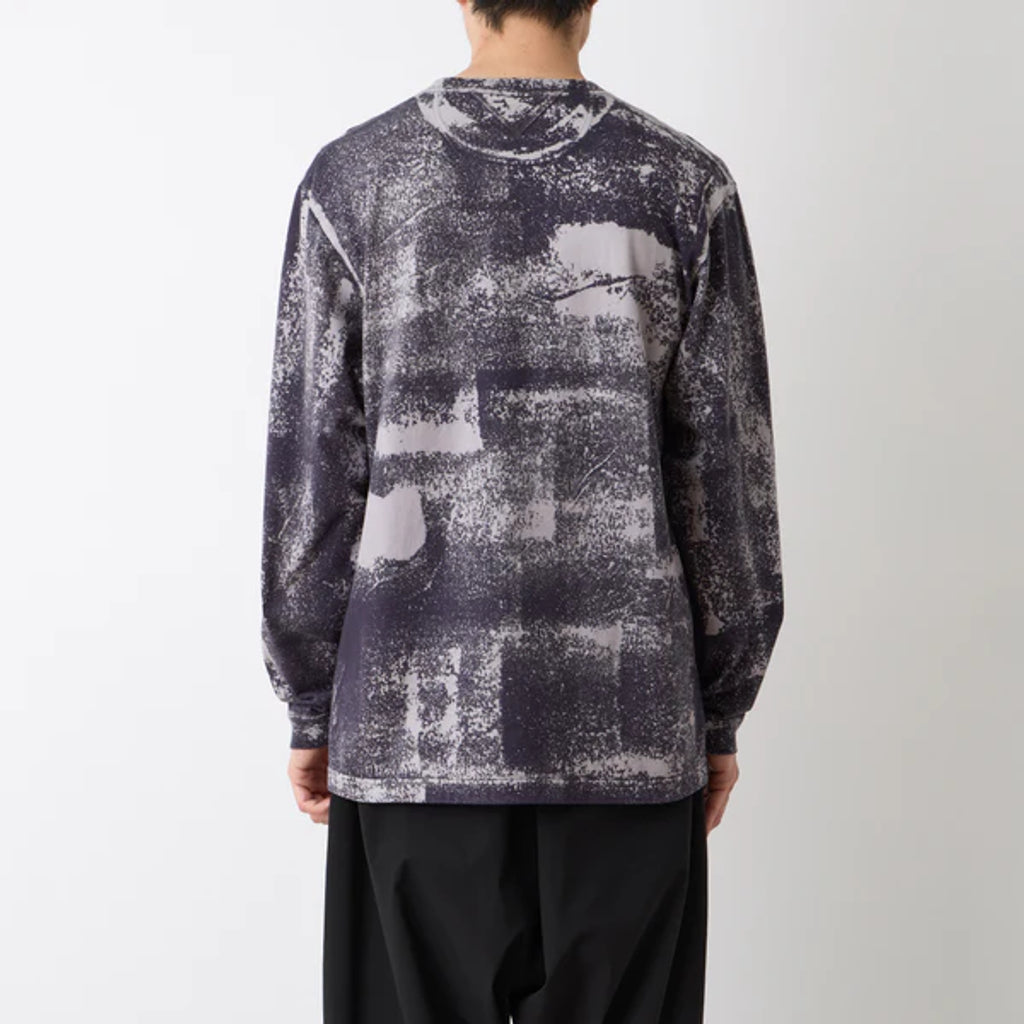 White Mountaineering GARMENT DYE LONG SLEEVE T-SHIRT