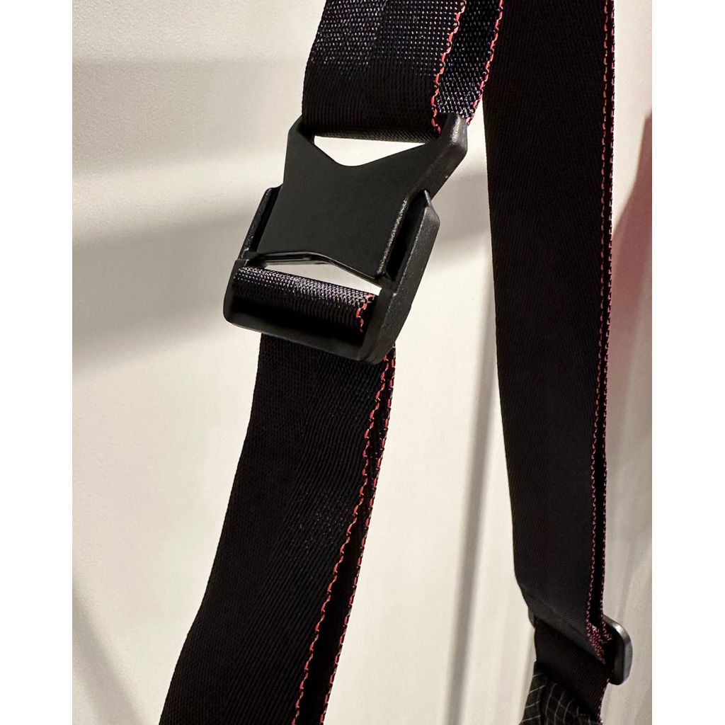 COMME des GARCONS HOMME POLYESTER CHECK PATTERN BAG(BLACK)
