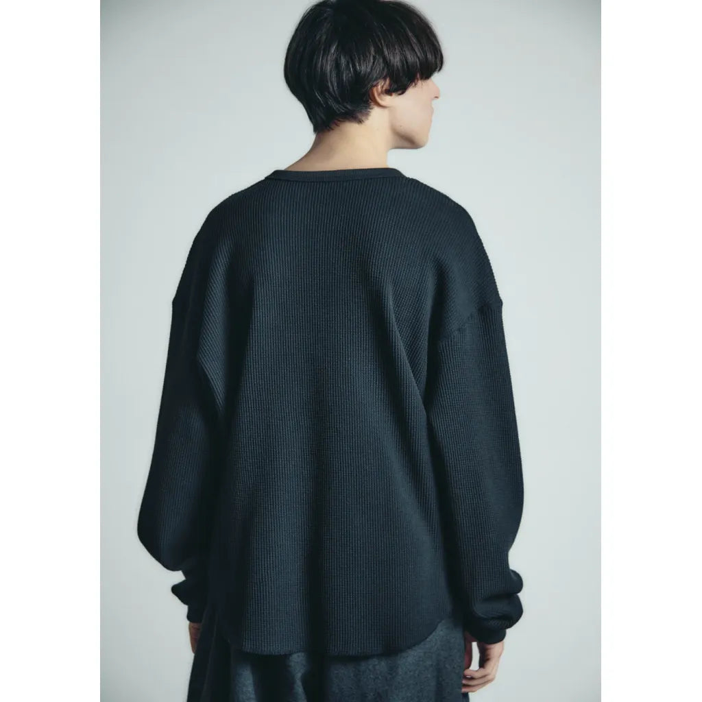 is-ness Thermal Henley Long-sleeve Shirt