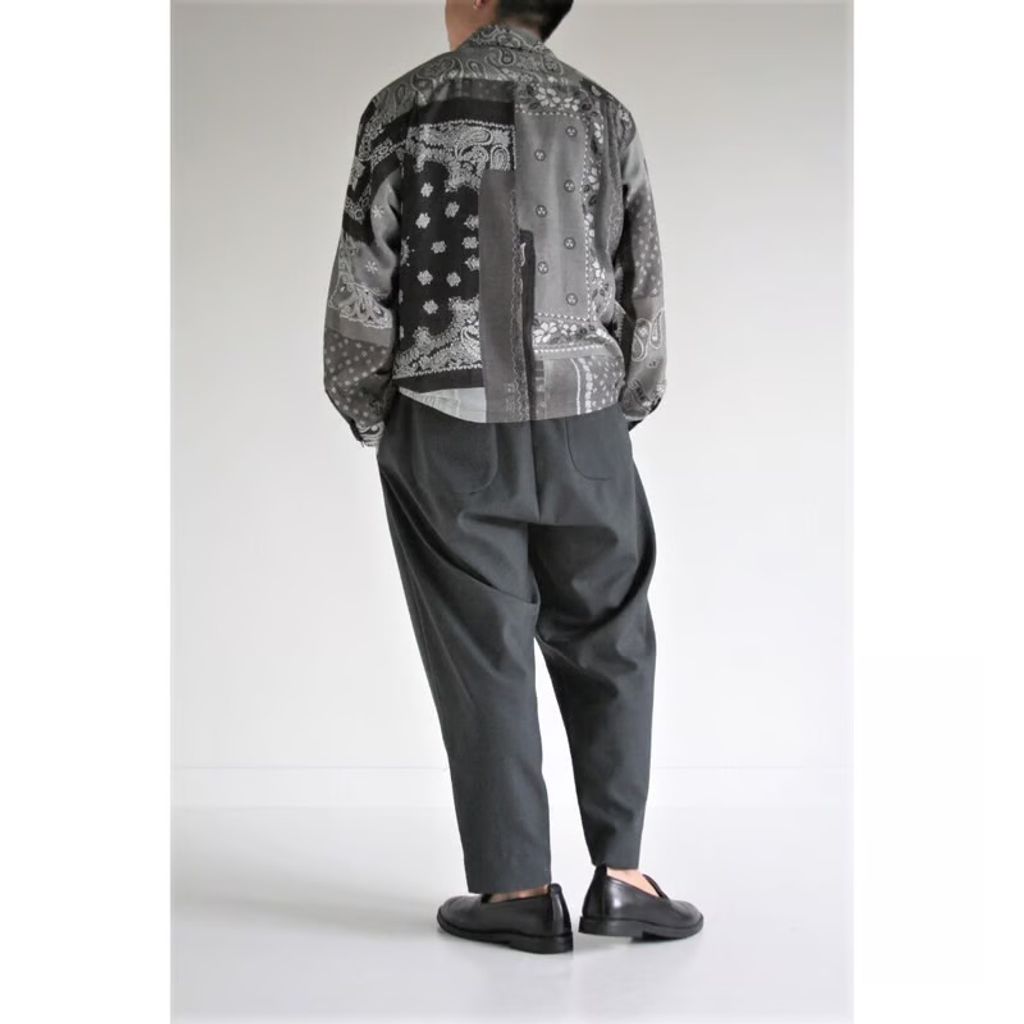 ANACHRONORM AN217 VINTAGE BANDANA COLLAGE SWING TOP JACKET