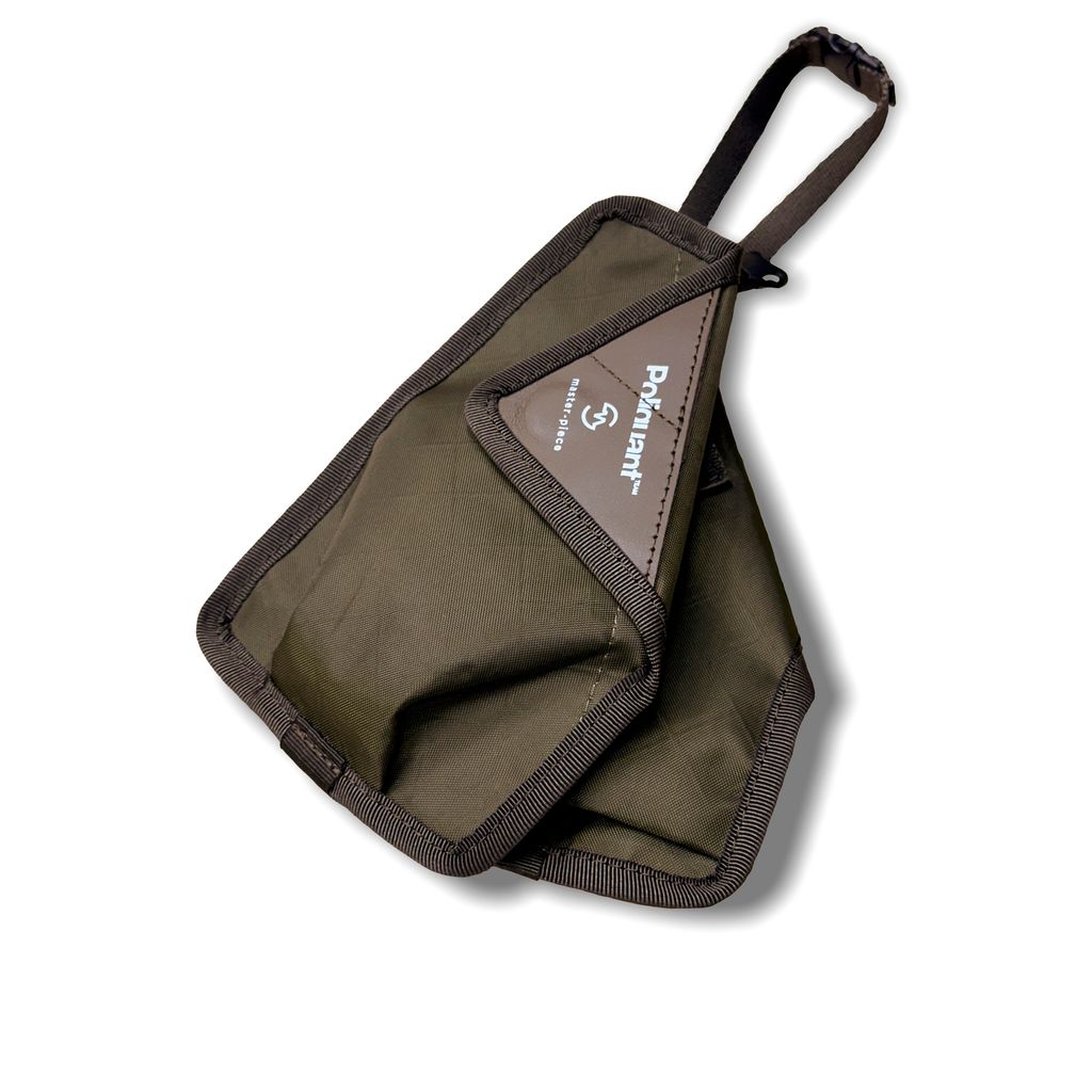 POLIQUANT MASTER-PIECE | POLIQUANT THE UTILITY POUCH PACKED AROUND THEIR POCKETS