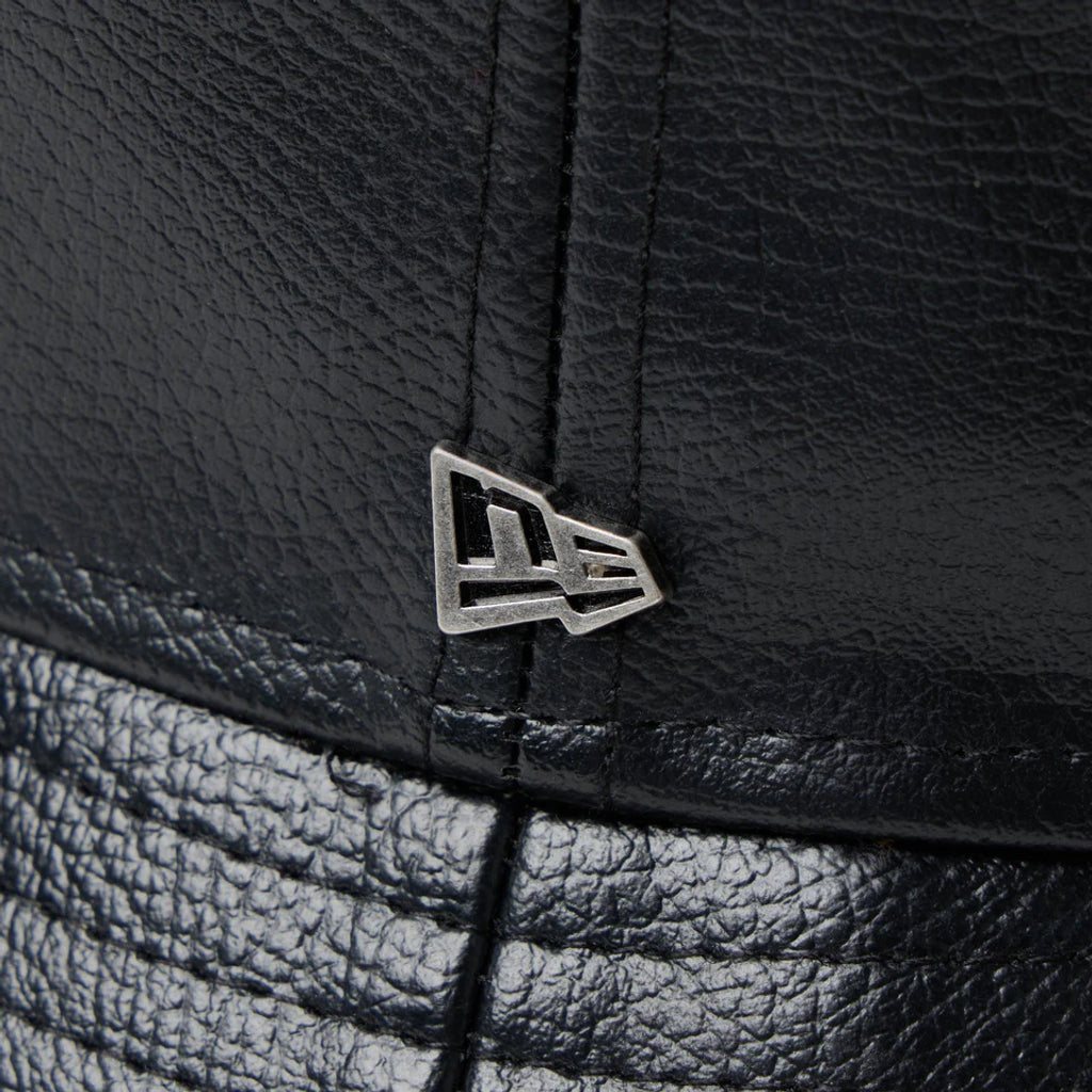 NEW ERA バケット01 Synthetic Leather シンセティックレザー ブラック