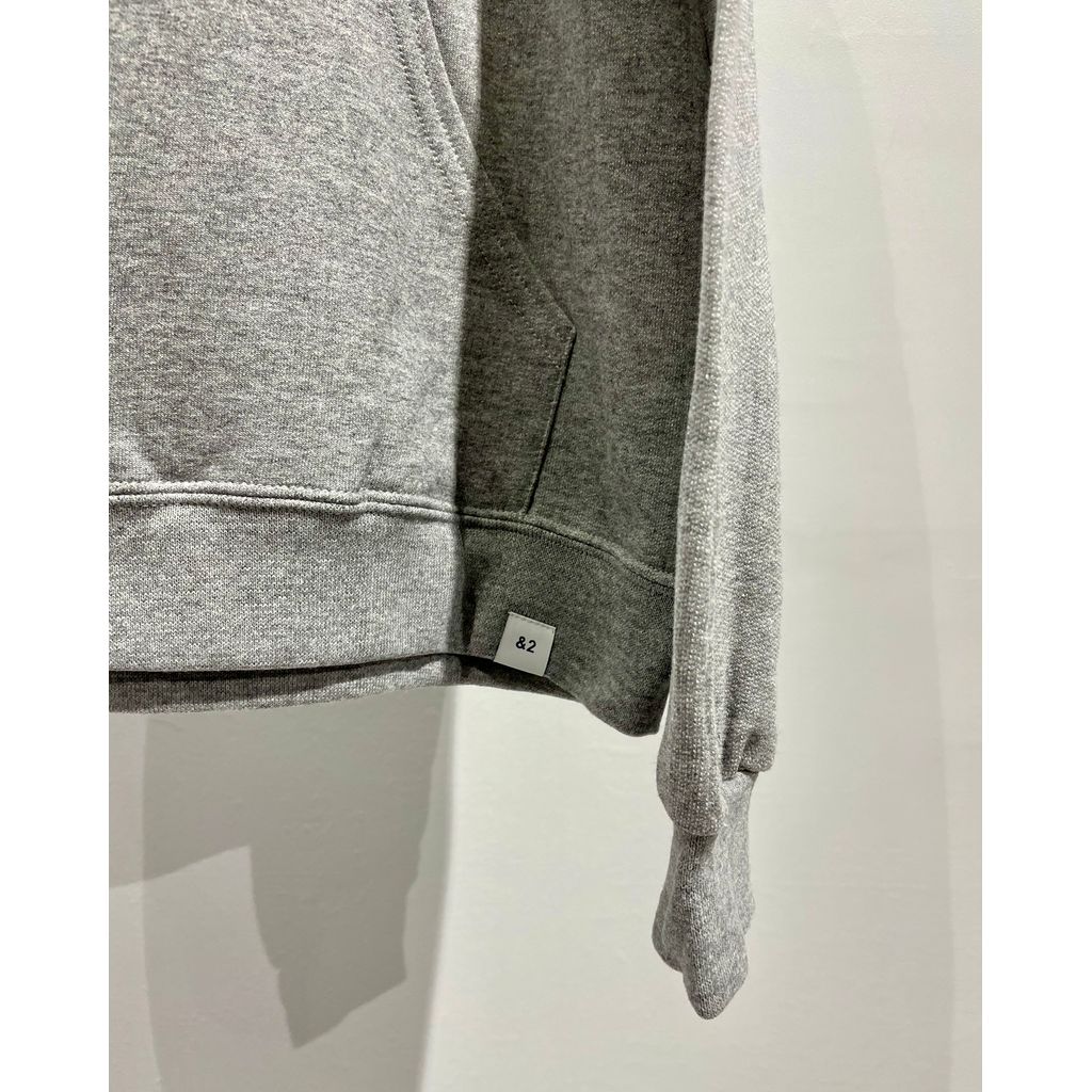 BEDWIN & THE HEARTBREAKER LINEAGE Ex. PRINT HOODIE(HEATHER GREY)